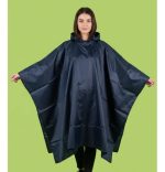 Poncho Unisex Lluvia Impermeable Nylon Pvc Plastificado - Imagen 4