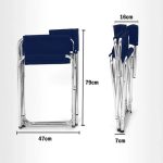 Silla Plegable Explorer Reforzada 120 Kg Camping Y Jardín - Imagen 2