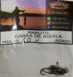 Anzuelo Maruto Garra De Aguila N°10 X 10 Uni Bronce Pesca - Imagen 2