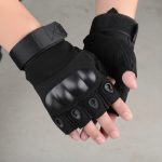 Guante Tactico Con Proteccion Medio Dedo Gran Aventura - Imagen 3
