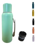 Termos Acero Inoxidable 1 Litro Doble Capa C/manija+colores - Imagen 2