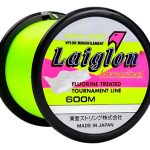 Tanza Laiglon Amarillo Fluor 0.47 Mm Bobina 600m