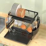 Escurridor De Platos 2 Niveles Con 2 Bandejas Gran Aventura - Imagen 2