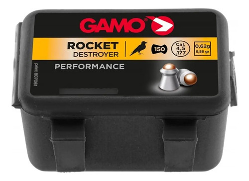 D_907027-MLU77017913905_062024-O.jpg Chumbos Gamo Rocket Destroyer 4,5mm Caza Tiro Expansivo - Imagen 1