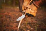 Cuchillo Deportivo Caza Camping Pesca Tactico Con Estuche - Imagen 4