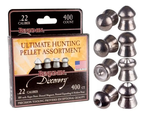 D_924625-MLU32030700485_082019-O.jpg Chumbos Benjamin Ultimate Hunting 5.5 Mm 4 Modelos - Imagen 1