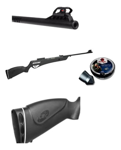 D_935110-MLU70434884679_072023-O.jpg Chumbera Rifle Cbc Magtech 5,5 Nitro Piston Jade Y Chumbos - Imagen 1