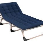 Catre Plegable Reclinable Acolchonado Hasta 160kg 75cm Ancho