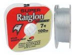 Tanza Nylon Monofilamento Super Raiglon 0.104 Mm Gris Claro - Imagen 2