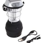 Farol Multiuso 63 Leds Solar Y Recargable Camping Caza Hogar