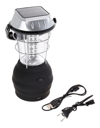 D_943918-MLU32029889879_082019-O.jpg Farol Multiuso 63 Leds Solar Y Recargable Camping Caza Hogar - Imagen 1