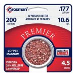 Chumbos Cal .177 Pellet De Cúpula Magnum De Cobre (200 Ct) - Imagen 2