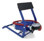 Inflador Doble Bomba De Pie Auto Moto Bici - Imagen 2