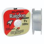 Tanza Nylon Monofilamento Super Raiglon 0.128 Mm Gris Claro - Imagen 2