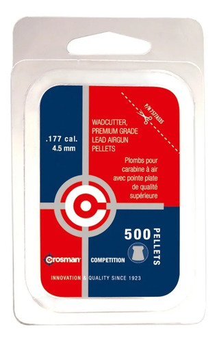 D_955666-MLU31245707639_062019-O.jpg Chumbos 177 Wadcutter 7.4gr Pellets (500ct) - Imagen 1