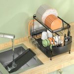 Escurridor De Platos 2 Niveles Con 2 Bandejas Gran Aventura - Imagen 3