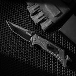 Navaja Tactica Militar Pedernal Corta Soga Supervivencia - Imagen 4