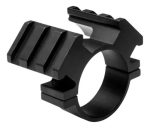 Montaje Adaptador Anilla Riel Doble Weaver Picatinny Tiro