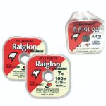 Tanza Nylon Monofilamento Super Raiglon 0.128 Mm Gris Claro - Imagen 3