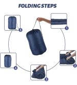 Sobre De Dormir Termico Camping Trekking Viaje Ajustable - Imagen 15
