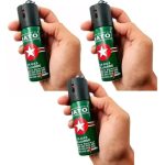3 Unidades De Gas Pimienta Defensa Personal 60 Ml Seguridad