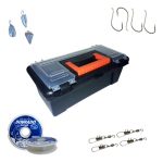 Combo Kit Caja De Pesca Ideal Principiante Niños Camping - Imagen 2