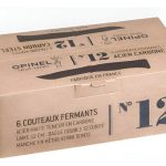 Navaja Opinel N°12 Acero Al Carbono Con Blister Filo Preci