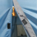 Carpa 9 Personas 3 Dormitorios Con Doble Techo Living Bolso Azul/blanco - Imagen 7