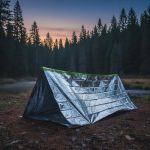 Carpa/tienda Aluminizada De Supervivencia Protector Sol Frio - Imagen 3