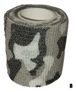 Cinta Para Camuflaje Armas Miras Binoculares Reutilizable - Imagen 4