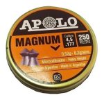 Chumbos Apolo Magnum Cal 4.5mm X 250un - Imagen 2