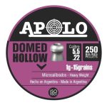 Chumbo Apolo Domed Hollow Cal 5.5mm 250 Unidades - Imagen 2