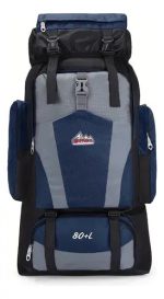 Mochila Viajera 75 L Reforzada Alta Gama Resistencia Camping - Imagen 5