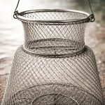 Canasto Bolsa Plegable Vivero De Alambre Para Peces Kayak - Imagen 4