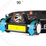 Linterna Led Minero Cabeza Recargable Usb Imán Gran Aventura - Imagen 2