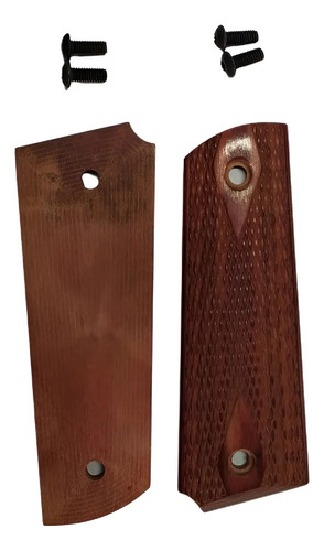 D_686725-MLU93995379907_102025-O.jpg Grip Para Cacha Colt 1911 Material Nogal Co2 - Imagen 1
