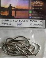 Anzuelo Maruto Pata Corta N°6/0 Rio Costa Brotola Corvina - Imagen 2