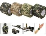 Cinta Para Camuflaje Armas Miras Binoculares Reutilizable - Imagen 2