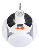 Luz Lampara Solar Led Recargable Para Camping Carpa U Hogar - Imagen 2