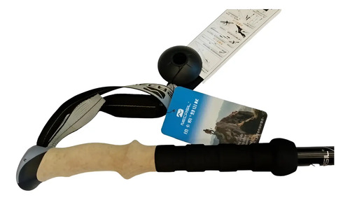 D_744678-MLU94010071965_102025-O.jpg Baston De Trekking Aluminio 250gr 135/63cms 3 Tramos Ga - Imagen 1