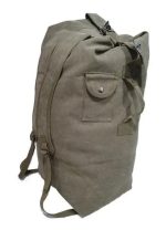 Bolso Mochila De Lona Capacidad 68 Lts Camping Viaje - Imagen 2