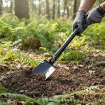 Pala Para Camping Tactica Plegable Desarmable Compacta - Imagen 4