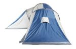 Carpa 9 Personas 3 Dormitorios Con Doble Techo Living Bolso Azul/blanco - Imagen 4