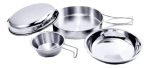 Marmita Plato De Supervivencia En Acero Inox. Gran Aventura