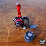 Reel Frontal Marine Sports Ultra Light Ultra Light Ul-300 Derecho/izquierdo Color Rojo - Imagen 9