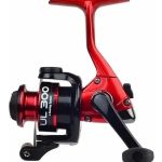Reel Frontal Marine Sports Ultra Light Ultra Light Ul-300 Derecho/izquierdo Color Rojo