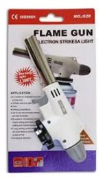 Soplete/pistola Flambeador, Llamas Todo-uso, + 2 Gas Butanos - Imagen 3