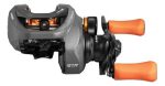 Reel Rotativo Marine Sports Titan Pro 2 8000 Para Pesca Con Manija Izquierda Gris/naranja Izquierdo - Imagen 3