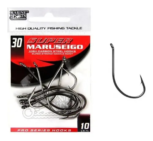 D_827201-MLA100099335609_122025-O.jpg Anzuelo Marine Sport Super Maruseigo N°30 X 10 Unidades - Imagen 1