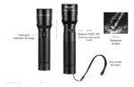 Linterna Tactica De Caza 15w 2ooo Lumen Potente Recargable - Imagen 4